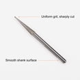 thumbnail image 4 of Brocas Unique Bargains Diamante Esmerilado Rebabas 3mm Punta Tipo Cabeza Montado Punto 1/8, 4 of 7