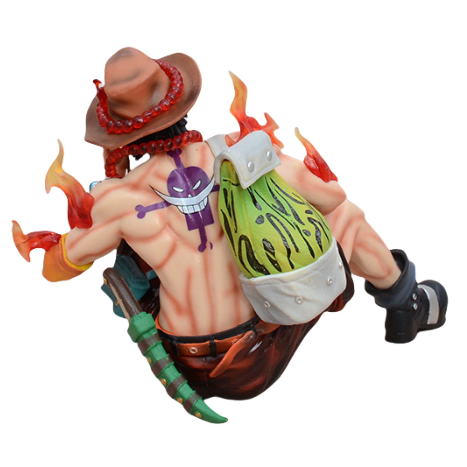 Dxuioz Action Toys Ace Figure (Red Ver.) Anime PVC Statue Character Figure Collection Model Gift Ornaments 4.92inch