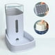 thumbnail image 3 of Dispensador automático de croquetas/fuente de agua-3.8Lx 2 piezas - comida para perros/gatos/accesorios para tazones de comida para mascotas Adepaton WL-00433, 3 of 7