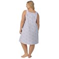 thumbnail image 6 of Aria Women's Sleeveless 40" Cotton Nightgown, Sizes XS-5X, 6 of 8