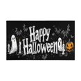 thumbnail image 2 of Halloween Kitchen Rug Set Of 2 Absobent Kitchen Mats for Floor,Horror Pumpkin Bat Ghost Happy Halloween Kitchen Rugs and Mats for Bathroom,Room Outdoor (47x17+30x17 Inches), 2 of 7