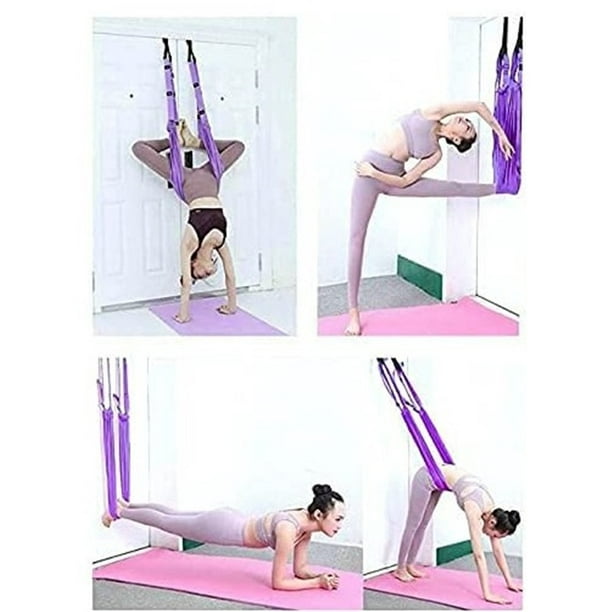 Installation aérienne de hamac de yoga, Sangle de yoga aérienne réglable