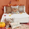 thumbnail image 2 of Fall Pillow Covers 18x18 inch Set of 4 Buffalo Plaid Fall Polka Dot Pumpkin Outdoor Throw Pillow Cover Autumn Thanksgiving Decoration for Home Couch Bed 099, 2 of 6