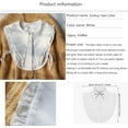 thumbnail image 3 of YEKEYI Fake Collar Detachable Blouse Dickey Collar Half Shirts Faux False Collar for Women & Girls Favors, 3 of 6