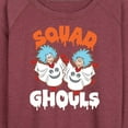 thumbnail image 3 of Dr. Seuss - Squad Ghouls Thing 1 and Thing 2 - Women's Lightweight French Terry Long Sleeve Shirt, 3 of 6