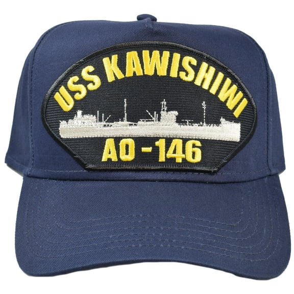USS KAWISHIWI AO-146 Ship HAT - Navy Blue
