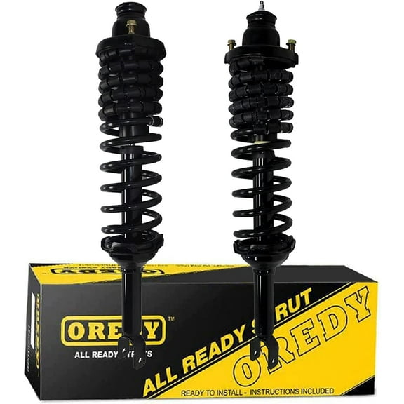 OREDY Pair Rear Struts with Coil Spring Assembly Replacement for 1994-1997 Honda Accord - 171286L 171286R