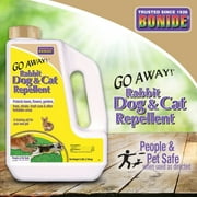 Bonide Go Away! Rabbit, Dog, Cat Repellent Granules, Ready-to-Use, 3lbs