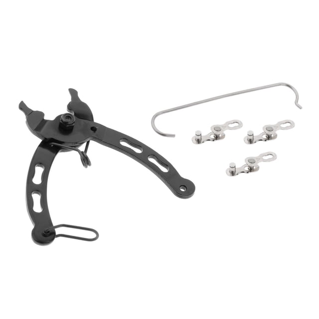 Alicates de eslabones para bicicletas, cadena maestra, hebilla de liberación rápida, instalación para herramientas manuales, compatibles con ciclistas 6-8 S