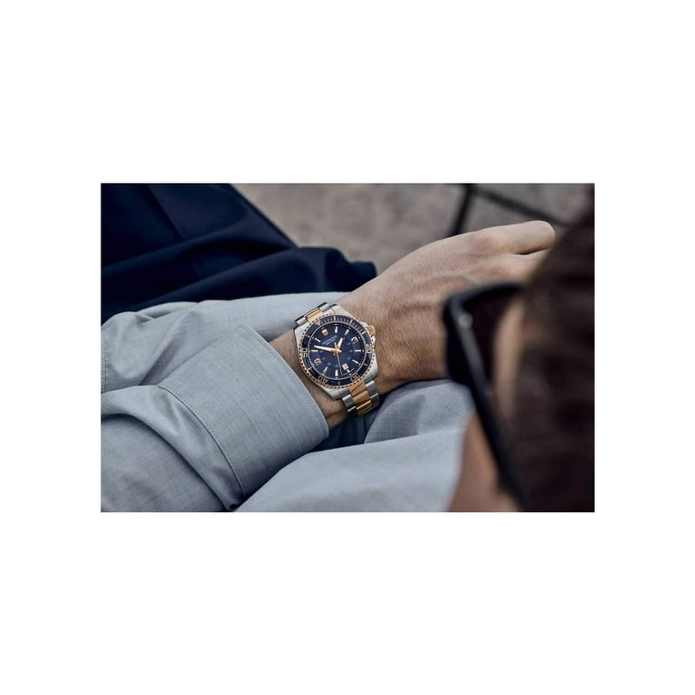 Kazumamacyan　0910 Victorinox Maverick Quartz Blue Dial Men's Watch 241950 - Walmart.com