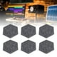 thumbnail image 3 of Panel absorbente de sonido, paneles acústicos hexagonales de 12 piezas, paneles de amortiguación de sonido, paneles de pared insonorizados, integración perfecta, 3 of 8