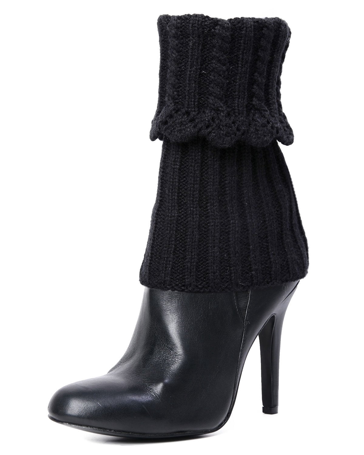 MeMoi Donner Scalloped Rib Fold-Over Boot Topper - Mens - Male ...