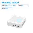 thumbnail image 1 of Genmachine New AMD Ryzen 5 2500U jusqu'à 65W Mini PC DDR4 jusqu'à 32 Go NVME SSD Wifi5 Bluetooth 4.2 Ordinateur de Jeu RX Vega 10 Graphite, 1 of 5