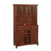 Large Buffet with Hutch - Cherry Top by Homestyles