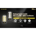 thumbnail image 5 of COMBO: NITECORE LR60 280 Lumen USB Rechargeable Pocket Camping Lantern w/ 2x NL1835HP Batteries, NB5000 5000mAh Powerbank and Eco-Sensa USB Cable, 5 of 13