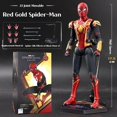 thumbnail image 1 of Figuras de acción móviles de armadura Nano para niños, conjunto de muñecos coleccionables, adornos de escritorio, modelo de Iron Man, Spider Man, regalo Fivean unisex, 1 of 2