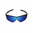 thumbnail image 4 of Walleva Ice Blue Coated Polarized Replacement Lenses for Oakley Radarlock Pitch Sunglasses, 4 of 5