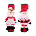 thumbnail image 2 of Nomeni Furniture Protection 2Pcs Christmas Santa For Refrigerator Door Handle Christmas Decoration Refrigerator Handle Glove Home Decor Microwave Door Handle Glove Refrigerator Door Handle Glove, 2 of 8