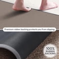 thumbnail image 4 of Kitchen Mats for Floor, Rug, Nonskid, 1'5" x 2'4" (Rectangular), Grey, 4 of 7