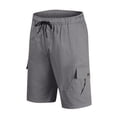 thumbnail image 3 of Kcolen Mens Shorts Casual Men's Summer Casual Slim Fit Shorts with Lace Up Design Solid Color Lightweight Comfortable Pants for Youth and Young Adults, 3 of 9