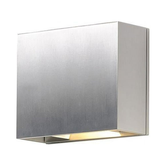 ET2 E41328-SA 6 in. Alumilux LED Outdoor Wall Sconce, Satin Aluminum