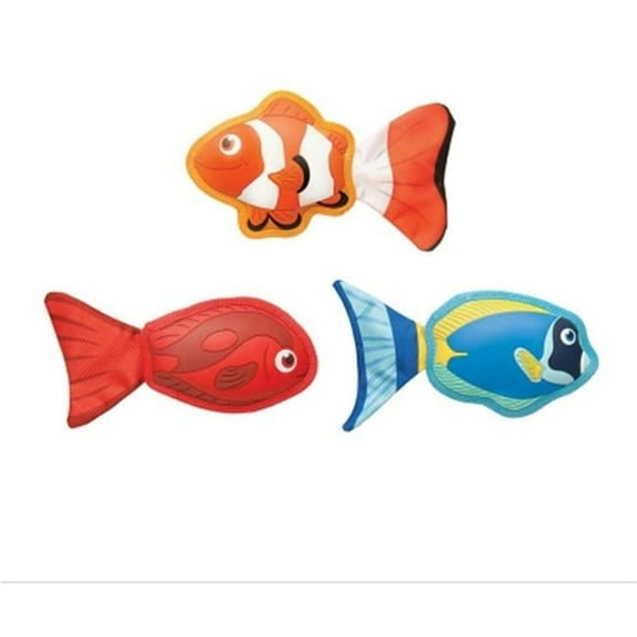 Multipet International 784369514254 Multipet Sweet-Ish Assortment Fish Toy - 10 in.