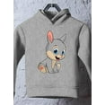 thumbnail image 3 of Little Funny Bunny Hoodie Toddler - Toddler Hoodie, 3 of 4