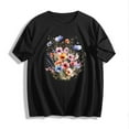 thumbnail image 4 of Women's Large Short Sleeve T-Shirt Printed Casual Top Under $5 Comfortable Cotton Tee for Everyday Wear, 4 of 4