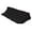 Black, variant on Hanes mens Double Tough Ankle Socks, 12-pair Pack fashion liner socks, Black, 6-12 US