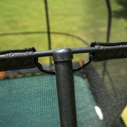 Jumpking Pro-Series Rectangle Trampoline 10’ x 16’ - No Other Trampoline Can Compete (Black/Orange)