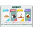 thumbnail image 5 of Rani Peanuts, Raw Whole With Skin (uncooked, unsalted) 40lbs (640oz) 18.14kg Bulk Box ~ All Natural | Vegan | Gluten Friendly  ~ Spanish Grade Groundnut / Red-skin, 5 of 8