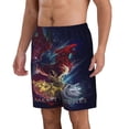 thumbnail image 2 of Game of Thrones Mens Swim Trunks Quick Dry Board Shorts with Mesh Lining, Hawaii Beach Shorts Swimwear Bathing Suits, 2 of 7