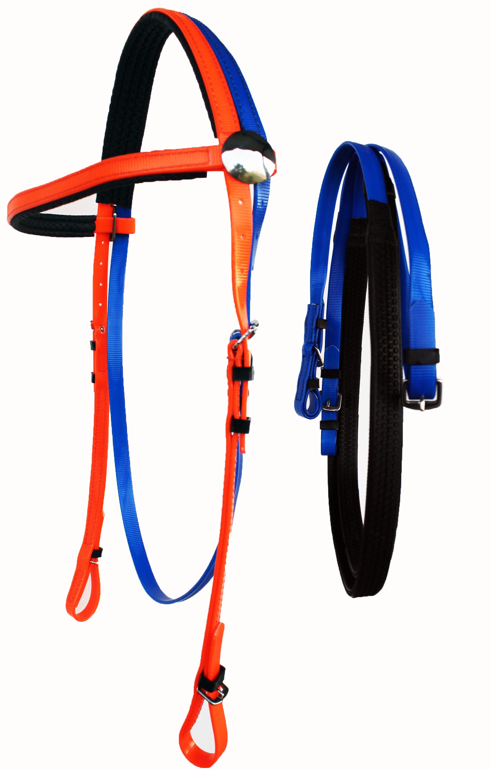 Horse English Biothane Lightweight Bridle Reins Tack Set 40HS08