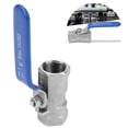 thumbnail image 4 of Válvula De Bola De Alta Resistencia, Válvula De Agua, Conector De Válvula De Cierre De Acero Inoxidable Antioxidante, Fácil De Instalar Para Manguera De Tubo, Jardín Al Aire Libre Minnieouse TO002332-00, 4 of 7