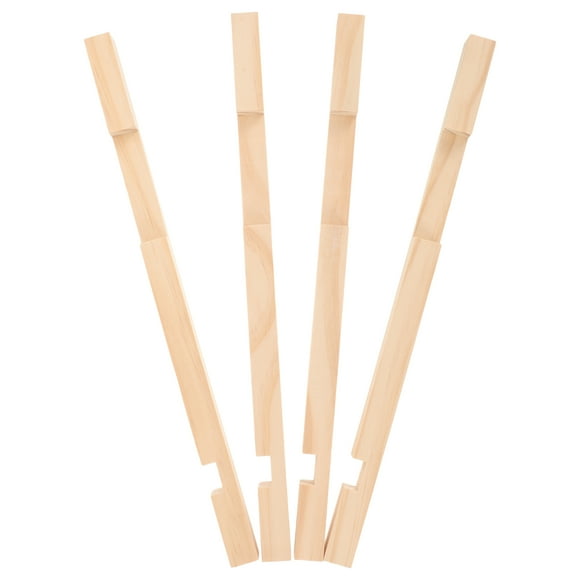 MOVTOTOP 4Pcs Wooden Bee Nest Entrances For Beehives Reduce Bee Mortality Rate