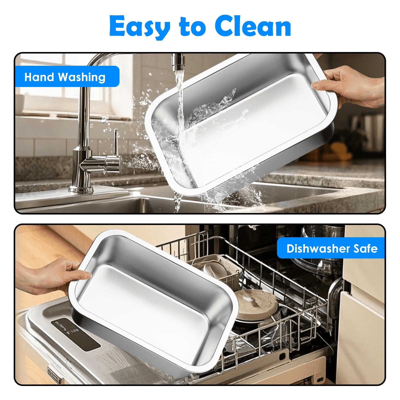 1.2 Gallon Elevated Dog Water Bowls for Large Dogs, 4 Adjustable Heights, Raised Dog Water Stand with Mat