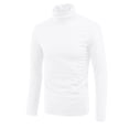 thumbnail image 2 of INSPIRE CHIC Men's Pullover Turtle Neck Long Sleeves Stretchy Slim Fit Tops, 2 of 6