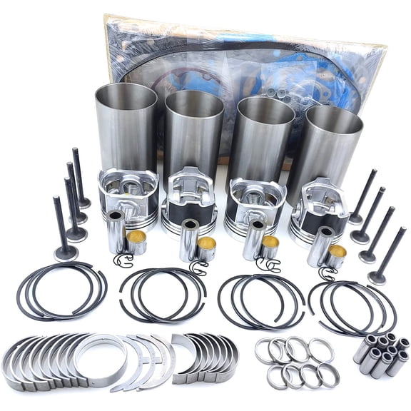 Seapple Engine Rebuild Kit Major Overhaul Compatible with Yanmar 4TN78 4TN78T Engine John Deere JD50 Excavator