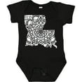thumbnail image 3 of Inktastic Louisiana Silhouette Mandala Boys or Girls Baby Bodysuit, 3 of 5