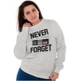 thumbnail image 3 of Never Forget Old School Video Gamer Sweatshirt for Men or Women Brisco Brands M, 3 of 6
