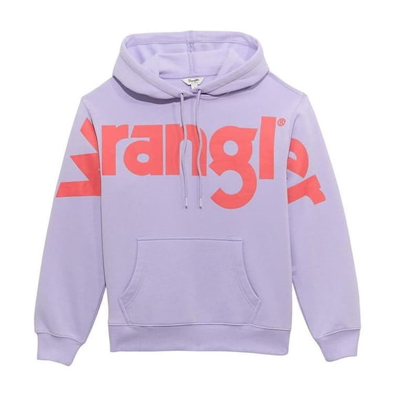 Wrangler Womens    Classic Logo Hoodie XL Purple