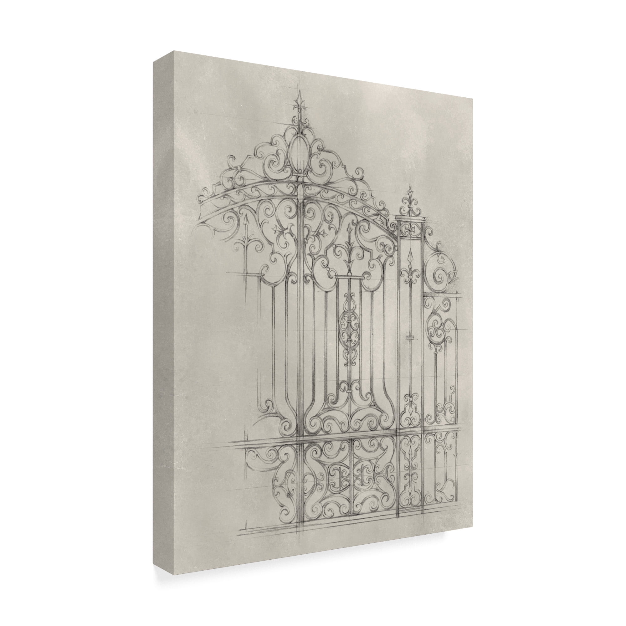 Trademark Fine Art 'Iron Gate Design II' Canvas Art by Ethan Harper