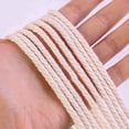 thumbnail image 2 of czcpp-Macrame Cord 4mm x 109Yards Natural Cotton Macrame Rope Cotton Cord for Handmade Macrame Supplies, Wall Hanging, Plant Hangers, Crafts, Knitting, Decorative Projects, 2 of 4