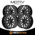 thumbnail image 3 of Motiv 423B Magnus Black Wheel Rim, 20" x 10" 5 x 4.5"/5 x 5" -25mm, 423B-2100525, 3 of 5