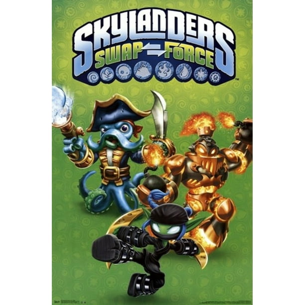 skylanders character list swap force