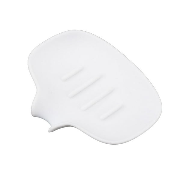 Jabonera de ducha Advancent de PP con ventosa para baño Blanco