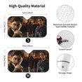 thumbnail image 3 of Windshield Sun Shade Foldable Car Front Window Sunshade For Car Suv Trucks Vans - Best Heat Shield Blocker Visor Cover Blocks Uv Rays And Keeps Your Vehicle Cool-Small, 3 of 5