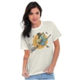thumbnail image 5 of Halloween Flying Witch Smurfette Women's Graphic T Shirt Tees Brisco Brands 3X, 5 of 5
