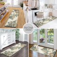 thumbnail image 6 of Yayeee Runner Rug for Bedroom 2'x6' Machine Washable Hallway Non Slip Mat, Green Mountain Pattern, 6 of 8