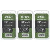 Ripping Chainsaw Chain 18 inch .050 .325 72DL for Echo Husqvarna Poulan 3 Pack 810-CCC2204H